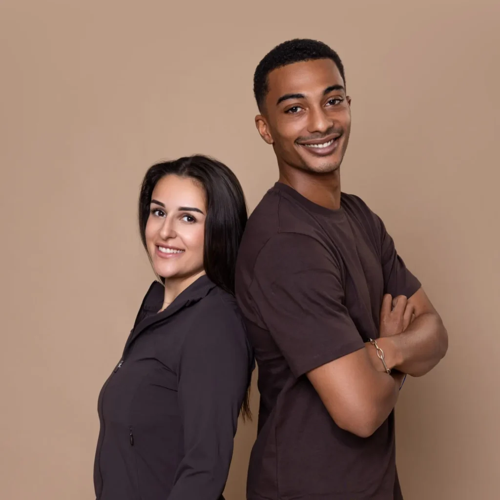 Onnys et Unica, fondateurs du studio Details Pilates à Enghien-les-Bains