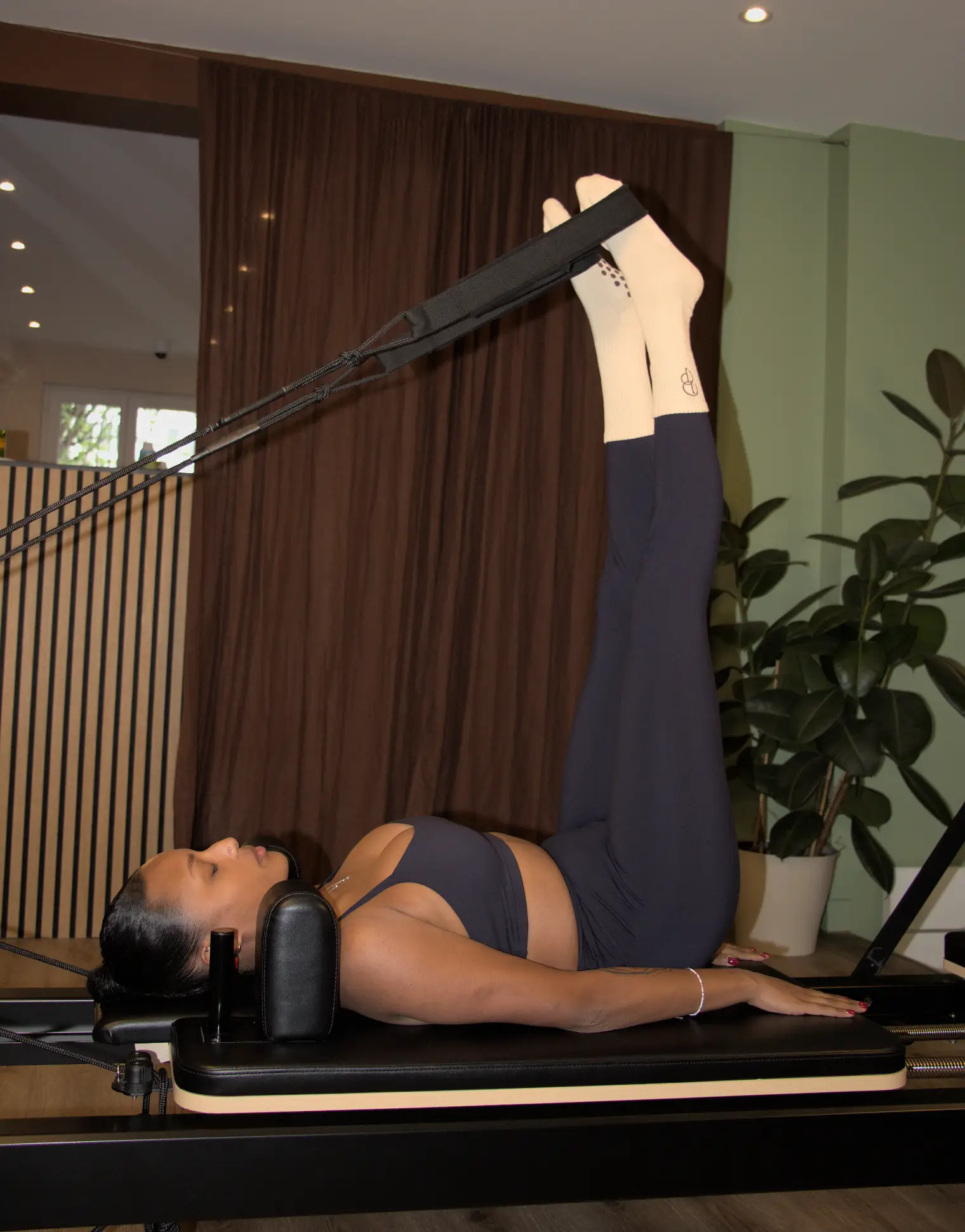 Séance de pilates reformer chez details pilates
